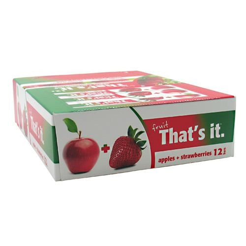 Thats it Nutrition Thats it Bar - Apple + Strawberry - 12 Bars - 850397004224