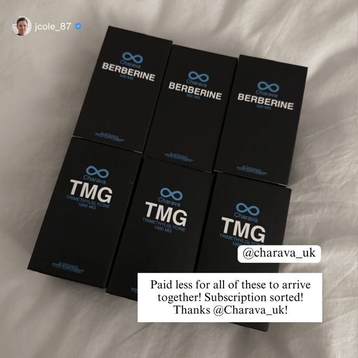 TMG 1000mg (Trimethylglycine) - Charava UK