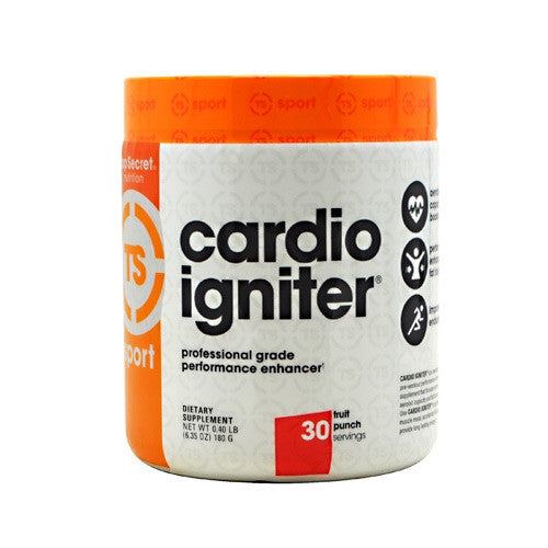 Top Secret Nutrition Cardio Igniter - Fruit Punch - 30 Servings - 811226021010