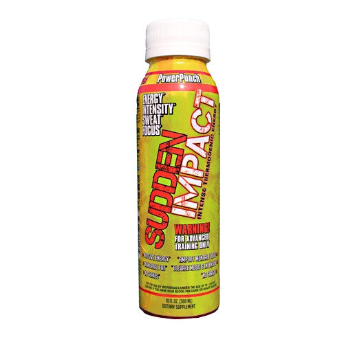 Train Naked Labs Sudden Impact - Power Punch - 12 Bottles - 10856675002132