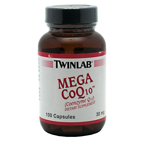 TwinLab Mega CoQ10 - 100 Capsules - 027434016858
