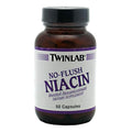 TwinLab No-Flush Niacin - 50 Capsules - 027434020619