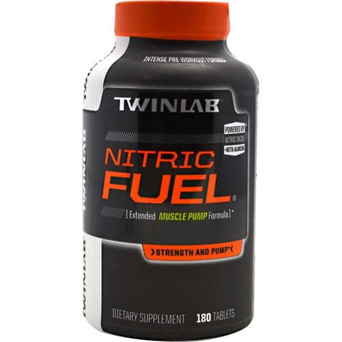 TwinLab Strength + Pump Nitric Fuel - 180 Tablets - 027434037303