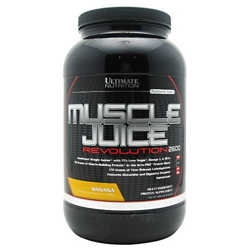 Ultimate Nutrition Platinum Series Muscle Juice Revolution 2600 - Banana - 4.69 lb - 099071002334