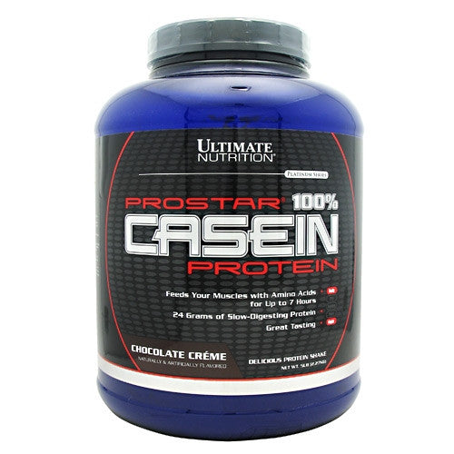 Ultimate Nutrition Platinum Series ProStar 100% Casein Protein - Chocolate Creme - 5 lb - 099071007353