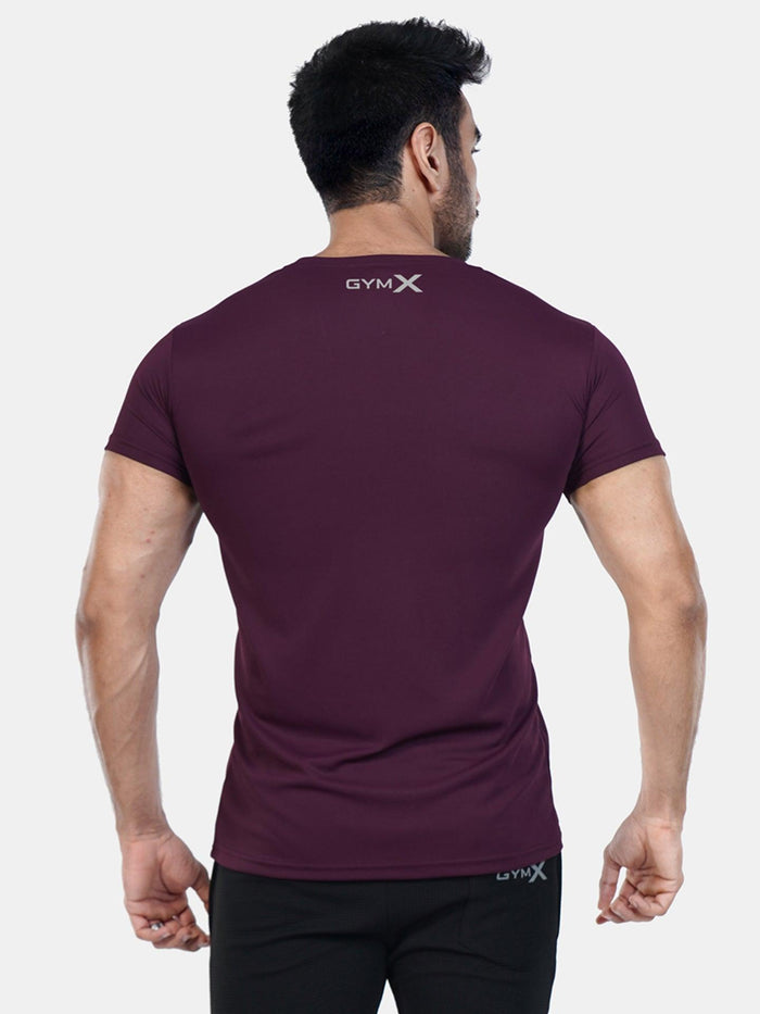 Ultra Lite GymX Maroon Tee: Lifting Season - Sale - GymX