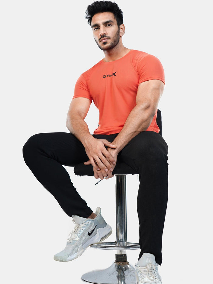 Ultra Lite GymX Tee: Sunset Orange - Sale - GymX