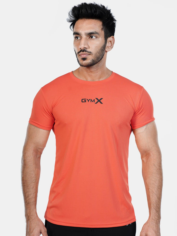 Ultra Lite GymX Tee: Sunset Orange - Sale - GymX