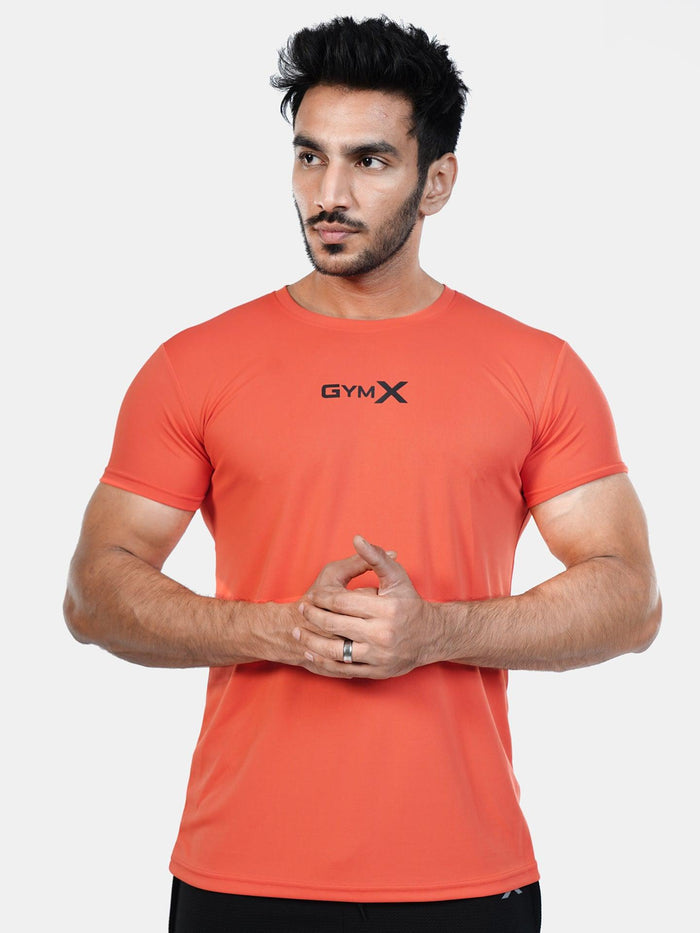 Ultra Lite GymX Tee: Sunset Orange - Sale - GymX