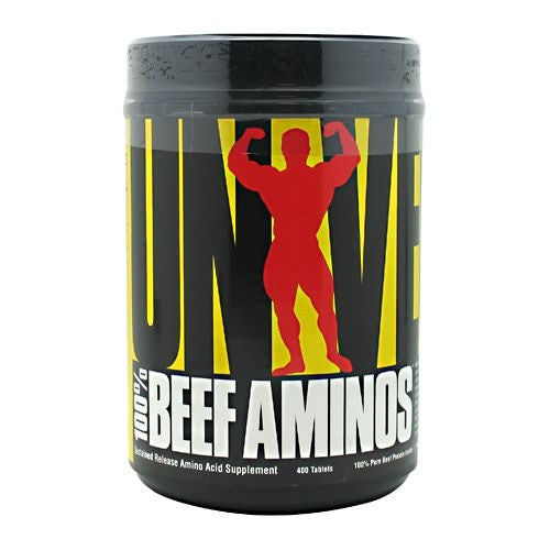 Universal Nutrition 100% Beef Aminos - 400 Tablets - 039442010667