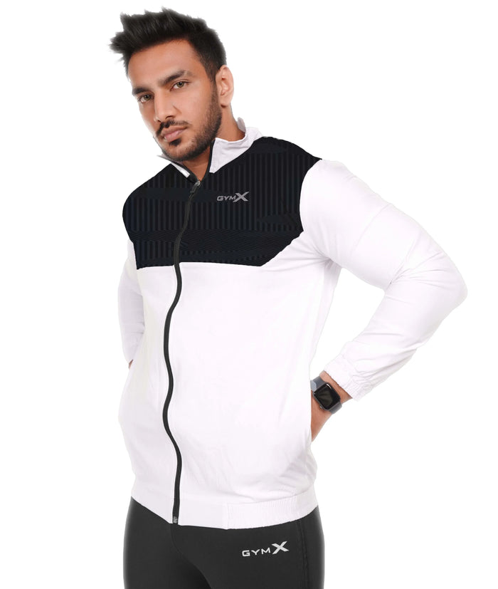 Urban Camo GymX Windcheater:Frost White - GymX