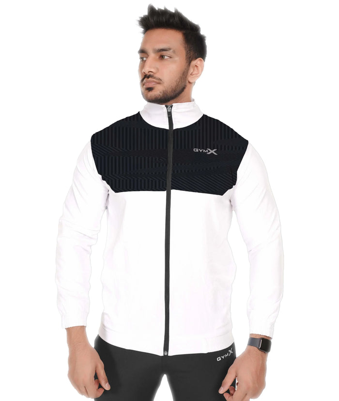 Urban Camo GymX Windcheater:Frost White - GymX