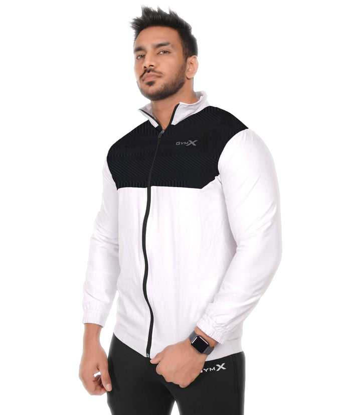 Urban Camo GymX Windcheater:Frost White - GymX
