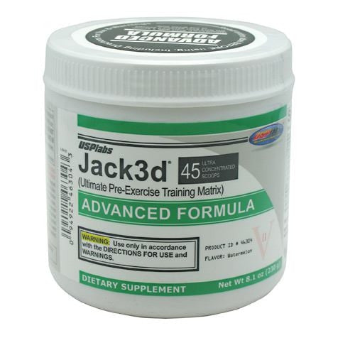 USP Labs Jack3d Advanced - Watermelon - 45 Servings - 094922463043