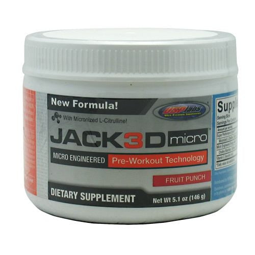 USP Labs Jack3d Micro - Fruit Punch - 5.1 oz - 094922463098
