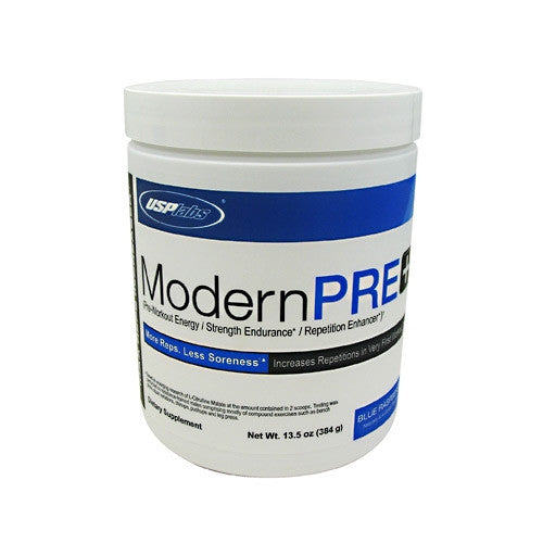 USP Labs Modern Pre+ - Blue Raspberry - 30 Servings - 094922014054
