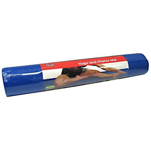 Valeo Yoga and Pilates Mat - Blue - 1 ea - 736097449230