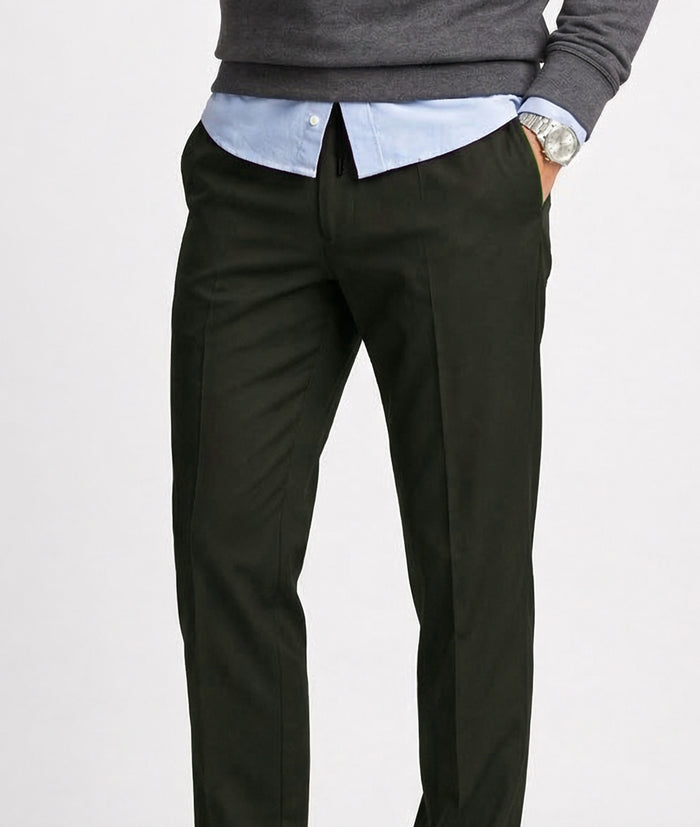 Work Play Pants: Greenish Black