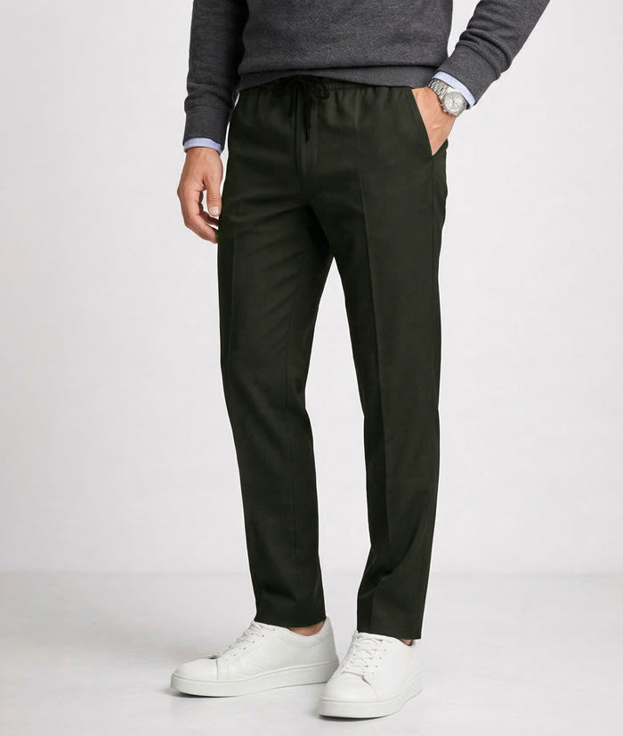 Work Play Pants: Greenish Black