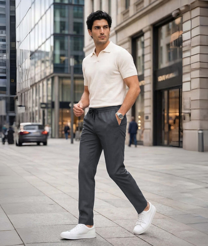 Work Play Pants: Grey
