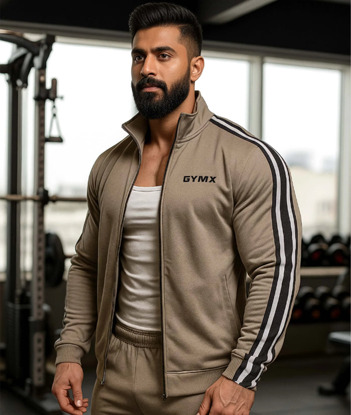 Zenith Oversized Summer Jacket: Beige