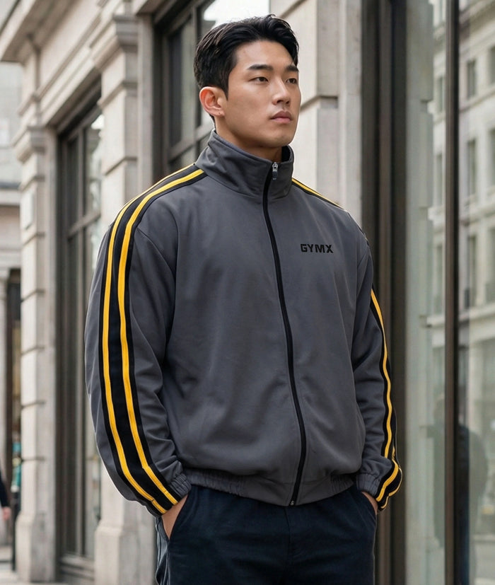 Zenith Oversized Summer Jacket: Grey