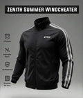 Zenith Oversized Summer Jacket: Jet Black