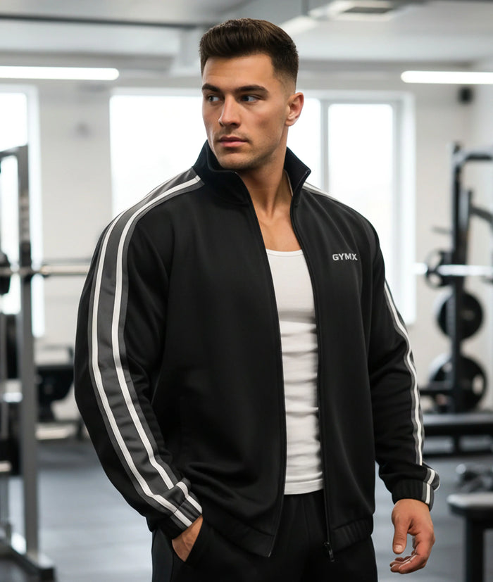 Zenith Oversized Summer Jacket: Jet Black