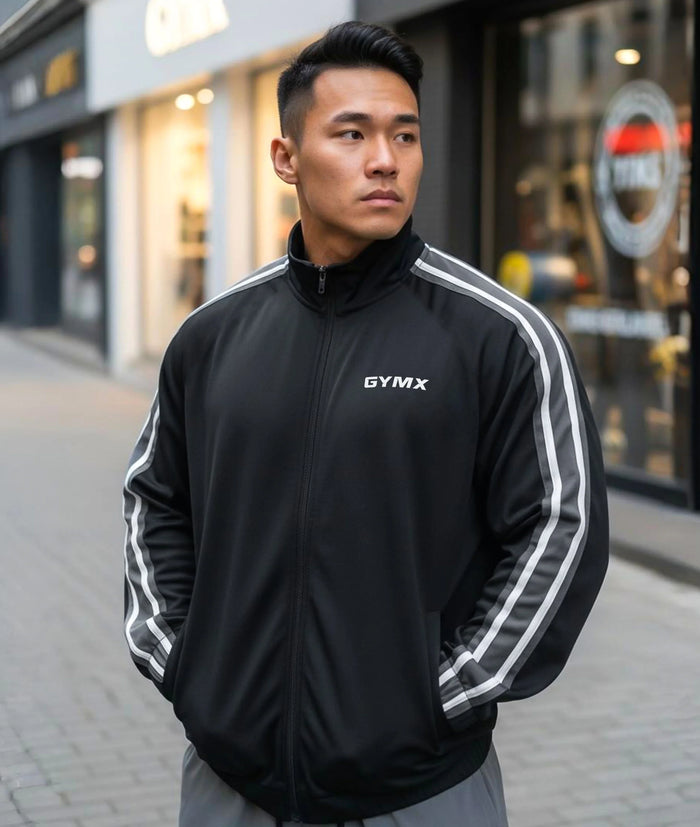 Zenith Oversized Summer Jacket: Jet Black