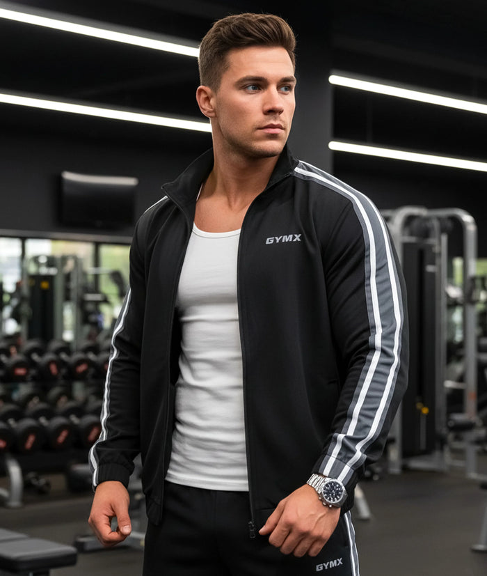 Zenith Oversized Summer Jacket: Jet Black