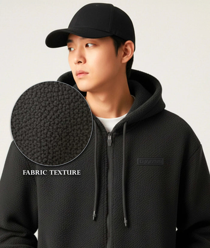 Zero Degree Oversized Hoodie: Grey - Final Sale