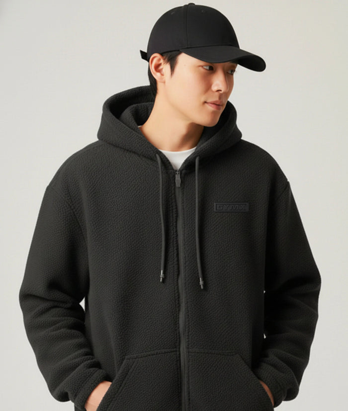 Zero Degree Oversized Hoodie: Grey - Final Sale