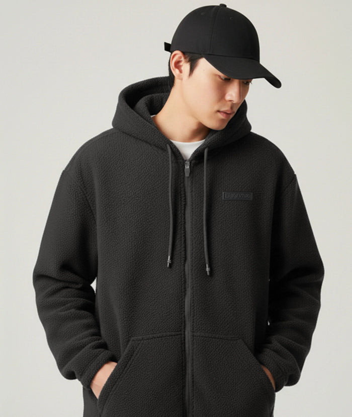 Zero Degree Oversized Hoodie: Grey - Final Sale