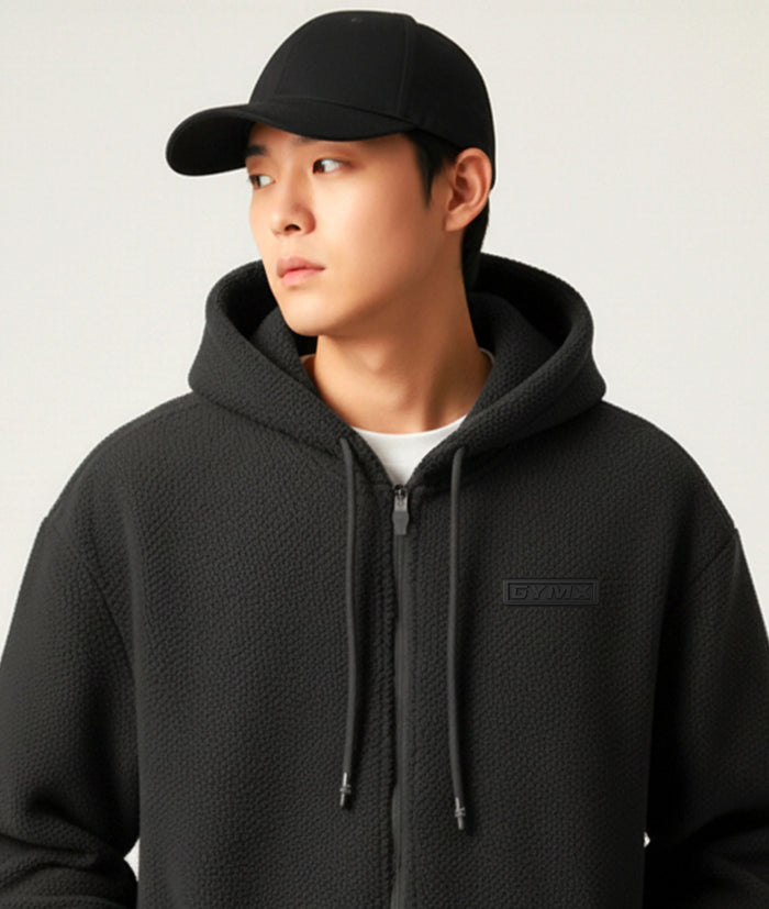 Zero Degree Oversized Hoodie: Grey - Final Sale